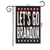 12 Style Lets Go Brandon Flags Garden Flag 2024 President Election Trump Banner 30*45cm CG001