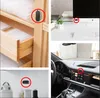F16 F6 Newest washable Glue Mini Wall Mount Bracket 6Pcs Magnets Magnetic Mobile Cell Phone Holder Stand For Car