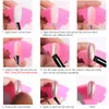 10 färger naglar glitter magisk spegel yta penna luftkudde magisk pulverborste laqcuer manikyr ljus effekt perdicure smink snabb design