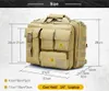 Army Väskor Mens axelväska Molle Utomhus Sport Laptop Kamera Militär Taktisk Messenger Vandring Messenger Handväskor Fanny Pack Q0705