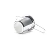 tea infuser stainless steel loose leaf tea strainer basket folding handle teapot flower herbal filter big SN6133