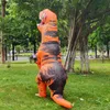성인 공룡 풍선 의상 남자 카니발 파티 의류 T-Rex 역할 Play Disfrace에 대 한 할로윈 코스프레 의상 LJ200930