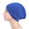 Heißer Verkauf der europäischen und amerikanischen neuen Stil Stretch-Stoff Stirn Querhut wulstige Turban