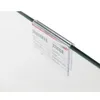 Duidelijke Plastic Draad Plank Label Houders Retail Prijs Tag Strip Hanging Card Place Frame