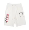 男性デザイナーショーツ夏のレタープリントパンツメンズレディースファッション通気性ストリート Sportshorts