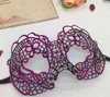 Masques de fête Halloween amusant demi visage masque pour les yeux couronne pour anniversaire de mariage