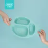 Beiens Baby Plate Fooding Baby Bowl Snack Kids Food Placemat Dishes Training Training Plate InfantLJ201221を食べる