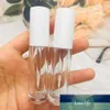 Nieuwe 5 ml Mini Lip Gloss Buis Lege Plastic Duidelijke Lip Glazuurbuizen, Witte GLB Small Sample Cosmetische Verpakking Container