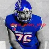 Custom Boise State Football Jersey College 4 Brett Rypien 22 Alexander Mattison 8 Sean modster