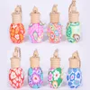 Soft Ceramics Car Perfume Bottle Glass Empty Various Styles Hanging Decor Arts Air Freshener Diffuser Bead Rope Bottles 1 2ct K22721792