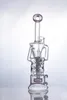Nowy Różowy Dab Rig Glass Hoakhah Bongs 10 "cale Prosta rura wodna Bong z głowicy Dabber Rigs PerColator 14mm Banger Męski
