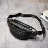 Leather Outdoor Sexy Rivets Waist Bag Purse Chest Fanny Pack Travel Cashier Belt Bag Women Hip-hop Rock Punk Men Wallets