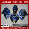 Кузов для Suzuki Hayabusa GSXR-1300 Blue Flame GSXR 1300 CC GSX-R1300 1996 2007 Bodys 74NO.289 GSXR1300 1300CC 96 97 98 99 00 01 GSX R1300 02 03 04 05 06 07