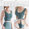 2020 Women Yoga Crop Top Sports Bra Push Up Underwear Fitness Bras Solid Athletic Vest Shirt Sport Running Sportswear Plus Size