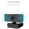 Webcam 1080p HD bilgisayar kamera gece görüş, video için uygun, canlı, konferans1