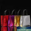 Foldable Shopping Bag Eco Large Reusable Shopping Bag Tote Waterproof Fabric Non-woven Bag No Zipper Fashion