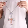 Naszyjniki wisiorek Złoto / Posrebrzane Wisiorki Cross Cerkiew Wysokiej Jakości Moda Hiphop Franco Gold Chain dla Mężczyzn Biżuteria1