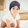 6 дюймов сплошной цвет Baby Bowknot повязка на голову мягкие волосы для детей Девушки для волос для волос Новорожденные Детские Аксессуары для волос Малыш