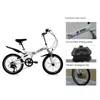 20 Inch Folding Bike Bicycle Shock Absorption Mountain Bike Portable Men's And Women's Multi Speed Urban Road City Bikes