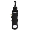 Portable Small Golf Ball Bag Golf Tees Holder Carrying Storage Case Neoprene Pouch with Swivel Waist Belt Q0705