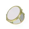 Wholesale Gold Metal Double Side Compact Mirror