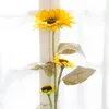 가짜 꽃 인공 해바라기 식물 실크 꽃 가을 장식 Flores 인공 파라 Decoracion Hogar Flower Branch 201222