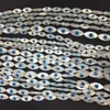 10 pièces/lot de perles de nacre naturelle blanche mauvais œil pour la fabrication de bracelets à breloques collier bijoux trouver des accessoires Q1106