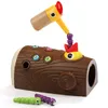 Woodpecker Game Board jeu Jeu Funny Oiseaux Catch Toys magnétiques Alidez des bugs aux enfants Education Jouet Jouet Kids Cadeau