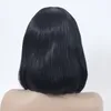 Parrucche BOB anteriori in pizzo sintetico completamente dritto da 10 ~ 16 pollici Parrucca di capelli umani di simulazione perruques da DHL