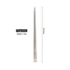 23527cm Chopsticks Nonslip Stick Food Grade Rostfritt stål Klipppott Chopstick Återanvändbar bordsartåva21A482332805