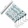 DrillPro 6pcs Silver Tubular Box Spanner Set 6 мм 17 -мм трубчатого гаечного ключа Ремонт Ремонт Ручные инструменты y200323