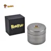 HONEYPUFF Manyetik Uçak Alüminyum Duman Herb Öğütücü CNC Diş 63 MM 7 Parça Metal Tütün Kuru Kırıcı Baharat Biber Muller