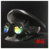 100% skóry Niemiec Oficer Visor Cap Army Hat Cortical Hats Cap Cosplay Halloween Hat Size M L XXL1273E