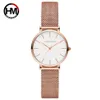 Women Watches New Luxury Watch weibliche Modesport -Quarz -Uhr -Edelstahl -Netzgurt Ultra Dünn Dial Date Gold Uhr 20113827805