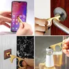 100pcs Favor No Touch Door Bottle Opener Anti-Contact Rubber Tip Portable Handles Contactless Safety Press Elevator Tool