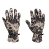 Paintball Airsoft Tiro Caza Táctico Camuflaje Softshell Guantes Camo Deportes al aire libre Motocicleta Ciclismo Guantes Dedo completo NO08-001