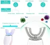 Очиститель зубов Электрическая зубная щетка Автоматическая чистка 360 ° US-образный очиститель для полости рта Отбеливание зубов4 Дополнительные режимы IPX7 Wate7498694