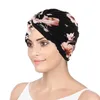 Foulard de turban musulman de coton 2020Print pour femmes islamique hijab hijab turban turban chapeau arabe tête arabe foulard accessoires cheveux