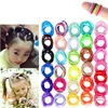 300 adet Renkli Bebek Kız Saç Bağları Hiçbir Crease 2 CM Saç Bantları At Kuyruğu Sahipleri Bebek Kız Bebekler Bebek Toddlers LJ201226