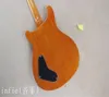 Новое поступление оранжевый птица Fretboard Цветочный крест инкрустация OEM электрогитара в наличии