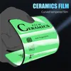 Nowa 100d Ceramika Film Soft Screen Protector Pełna okładka dla iPhone 14 Pro Max 14pro 13 12 Mini 12pro 11 XS XR 8 7 6s PLU9068049