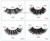 Novo 3D Mink Eyelashes Maquiagem 8D ​​Mink Eyelash Soft Natural Espesso Eyelashes 3D Eyelash Extensão