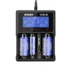 Зарядное устройство XTAR VC4SL VC4 QC3.0 Быстрая зарядка MAX 3A 1A/3,6 В 3,7 В 1,2 В Зарядные устройства для аккумуляторов AAA AA 18650