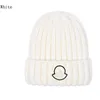 2020 block Embroidery Beanie/Skull Caps knitted cashmere thick warm couple lovers parent-child hats tide street hip-hop wool cap Adult