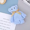 35*75cm Coral Velvet Cartoon Towels Water Absorption Towel Bear Wash Face Towel Hand Gift Adult Gift Towels YL1412