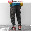 Lappsteryouth Men Camo Streetwear Cargo Pants