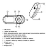 Новый HRD-727 Portable Mini FM Radio Digital Display FM-приемник Retro MP3-плеерный стиль DSP с наушниками Lanyard