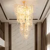 100% Copper Chandelier LED Modern Tree Branches Chandeliers Lights Fixture Hotel Hall Parlor Living Room Villa Stairway Home Indoor Lighting