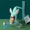 Festive Easter Rabbit Gnome Ornament Bunny Gonk Plush Faceless Doll Toys Spring Decoration for Desktop Kids Gifts XBJK2202