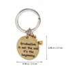 Keychains 3Pcs Graduation Themed 2022 Key Rings Unique Bag Decors237H